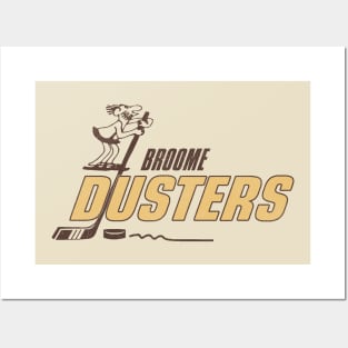 Defunct Broome Dusters Hockey Team Posters and Art